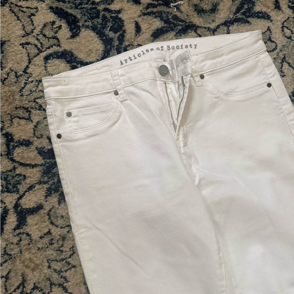 Articles of Society White jean size 29